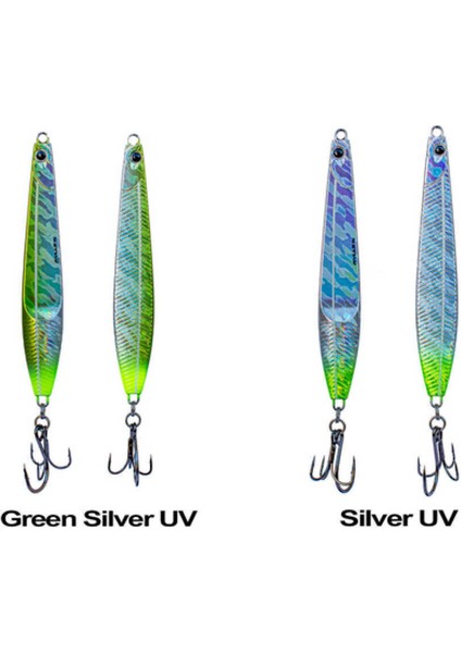 Blue Fish 40GR Green Sılver Uv-Standart