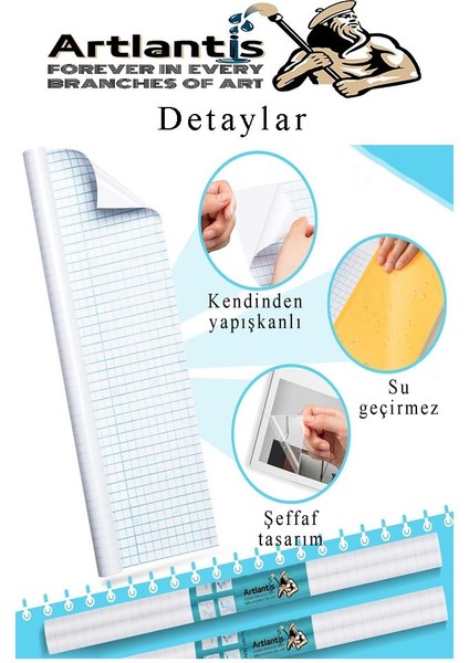 Yapışkanlı Şeffaf Asetat 2 Adet 45CM x 2 Metre Djfix Kendinden Yapışkanlı Şeffaf Rulo Asetat Transparan Soğuk Laminasyon