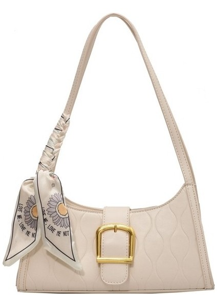 Üst Düzey Niş Tasarım Kadın Tek Omuz Koltuk Altı Baget Çantası (Yurt Dışından)