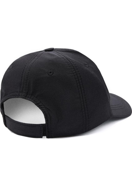 COSTERA Siyah Metal Logolu Baseball Cap Dokuma - Unisex Şapka