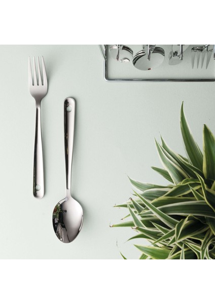 Essentials 18/10 Paslanmaz Çelik Alteo 25 Parça Çatal Kaşık Bıçak Seti 6 Kişilik fiyatları