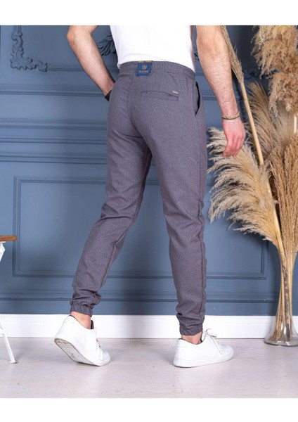 Jogger Pantolon Bel ve Paça Lastikli Ince Yazlık PNT731