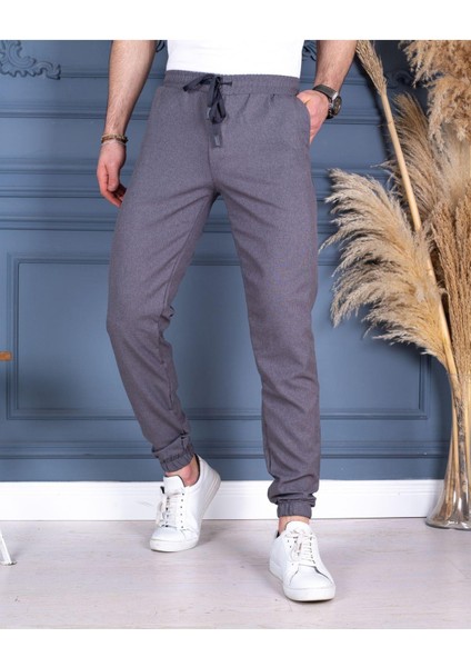 Jogger Pantolon Bel ve Paça Lastikli Ince Yazlık PNT731