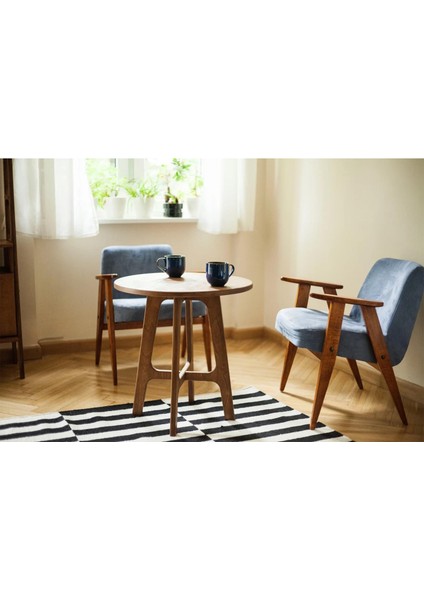 Breva, Ahşap Orta Sehpa, Coffe Table, 60X60 modelleri