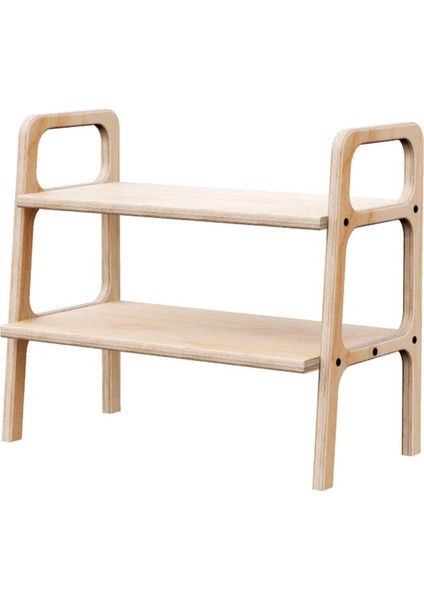 Favola, Montessori Ahşap Çocuk Kitaplığı, 75 x 65, Natural Renk, CPT4770-75 fırsatları