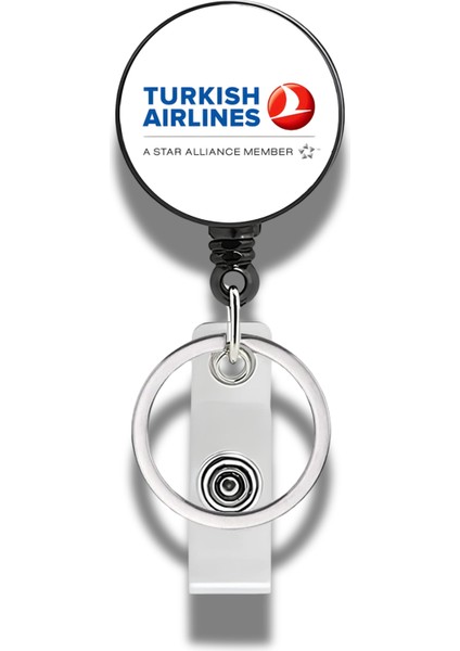 Turkish Airlines Logolu Yoyo ve Kart Kabı