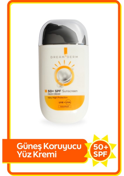 Güneş Kremi - Yüz Için Yüksek Koruyuculu 50 Spf 50 ml indirimleri