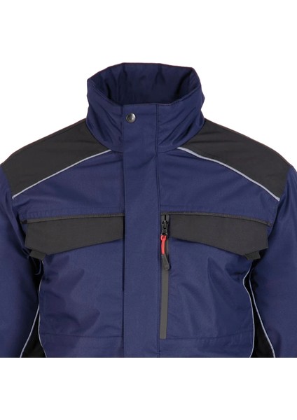 Allium - Ripstop Parka Kışlık Reflektörlü Kaban İçi Polarlı Su Geçirmez Nefes Alabilir Kapüşonlu Dayanıklı Mont fırsatları