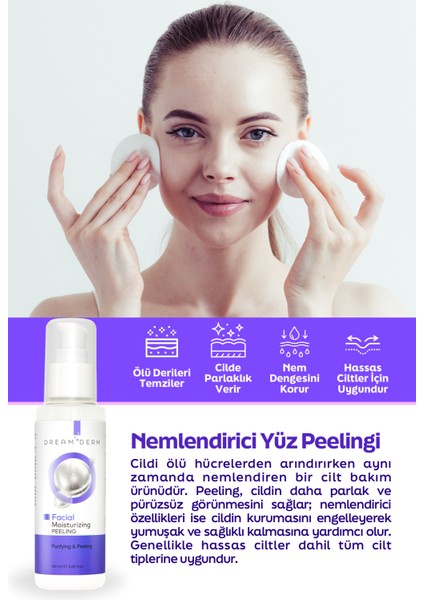 Yüz Peelingi - Ölü Derileri Temizlemede Yardımcı 100ML