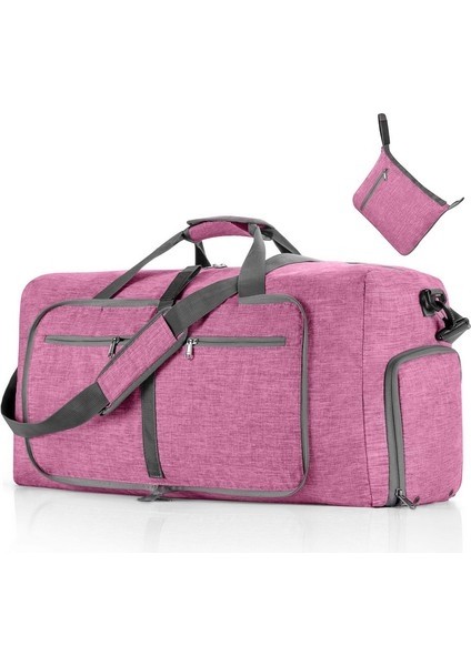 Büyük Kapasiteli Taşınabilir Spor Çantası - Turuncu (Yurt Dışından)