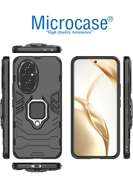 Honor 200 ile Uyumlu Batman Serisi Yüzük Standlı Armor Kılıf - Siyah AL3349 fırsatları