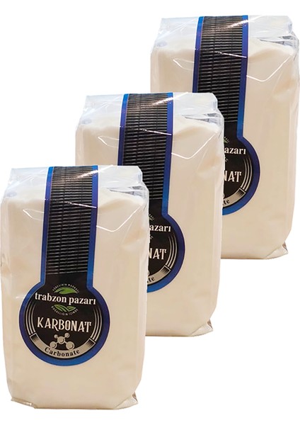 Doğal Yenilebilir Ingiliz Karbonat 3x500 gr