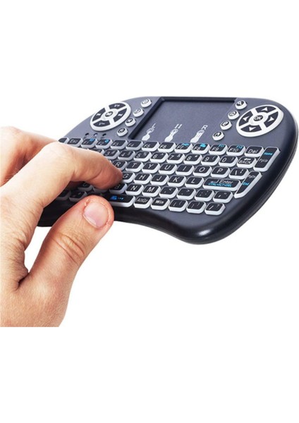 Pc Android Tv Kutusu ile Uyumlu 2.4g Wirel Air Mouse Klavye Uzaktan Kumanda (Yurt Dışından)