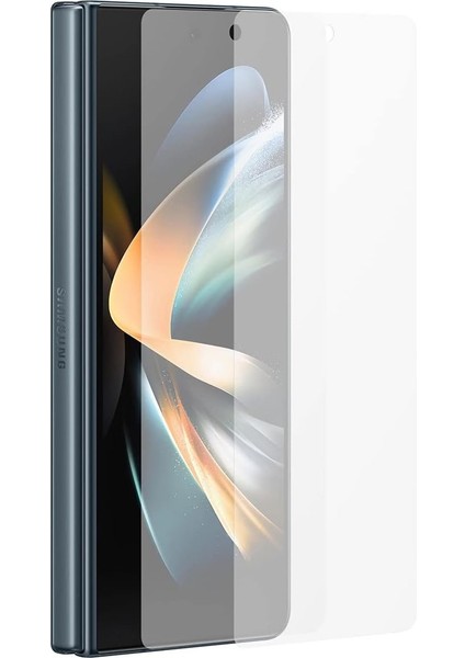 Samsung Galaxy Z Fold 5 Ön Darbe Emici Hd Mat Koruyucu Kaplama