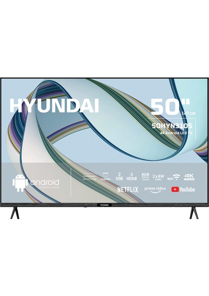 50HYN3105 50" 127 Ekran 4K Ultra HD Android TV