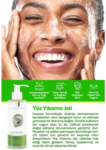 Yüz Yıkama Jeli - Gözenek Açıcı Ve Derinlemesine Arındırıcı 200 ml fırsatları