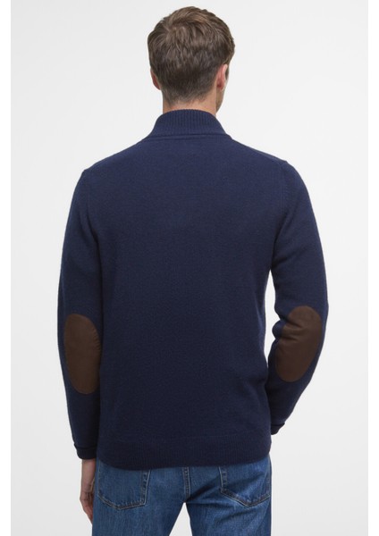 Patch Zip Through Hırka NY91 Navy fırsatları