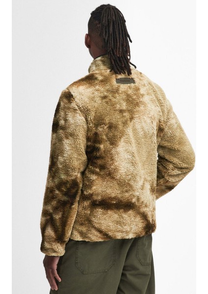 Moor Tie Dye Polar Ceket OL51 Khaki Print fırsatları