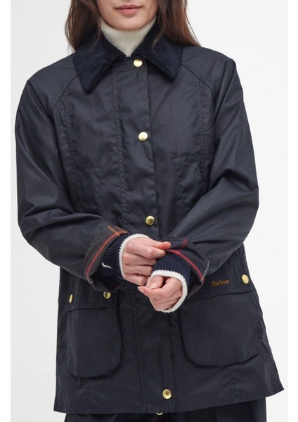 Modern Beadnell Yağlı Ceket NY92 Navy indirimleri