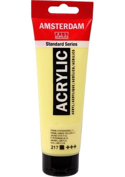 Amsterdam Akrilik Boya 120ML Tüp Lem. Yellow Lt 217
