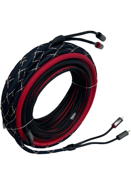 M600K 08.2 Yüksek Performanslı 8ga Tam Bakır Kablo Seti fırsatları