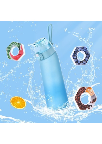 650ML Meyveli Bardak 0 Şeker 0 Kalori Koku Bardağı Damlatmaz Bardak Zıplayan Spor Su Bardağı (Yurt Dışından)