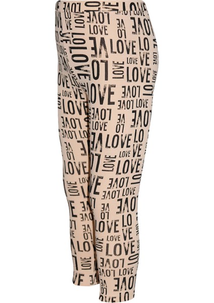 Lovely Letters Kız Çocuk Desenli Yazlık Tayt