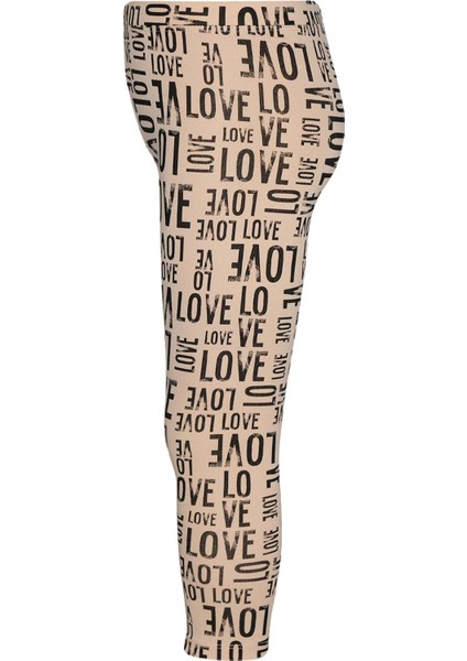 Lovely Letters Kız Çocuk Desenli Yazlık Tayt