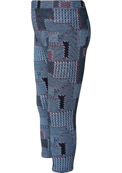 Karışık Canales Desenli Kız Çocuk Örme Kışlık Tayt fiyatları