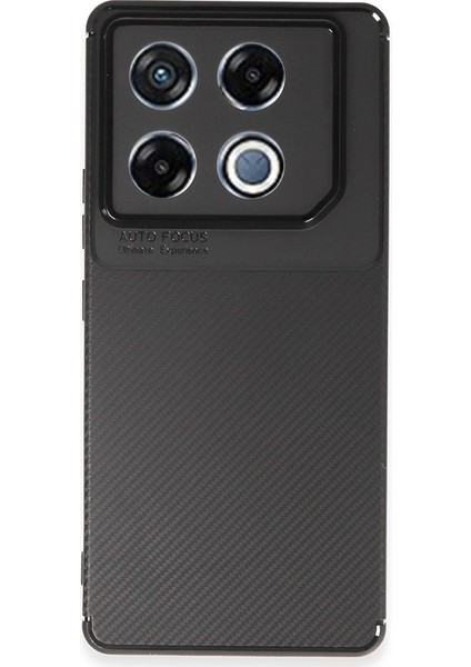 Infinix Gt 20 Pro Kılıf Kamera Korumalı Focus Karbon Negro Silikon