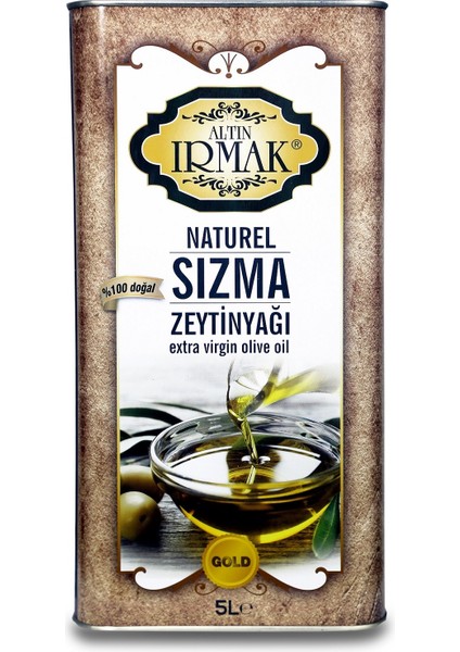 Altın Irmak 5 Lt Naturel Sızma Zeytinyağı