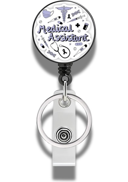 Medical Assisant (Tıbbi Asistan) Konseptli Yoyo ve Kart Kabı
