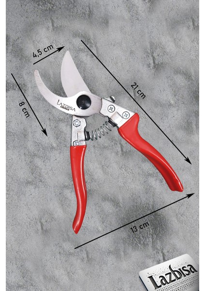 Budama Makası Bağ Makası Bahçe Dal Kırpma Makası Lz-k1 Pro