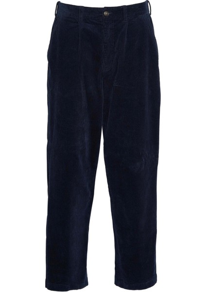 Stretch Cord Rahat Kesim Pantolon NY74 Dark Navy