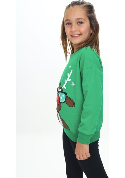 Kız Çocuk Baskılı Sweatshirt fiyatları