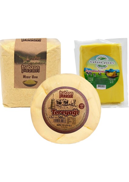 Trabzon Yöresel Kuymak Paketi 2