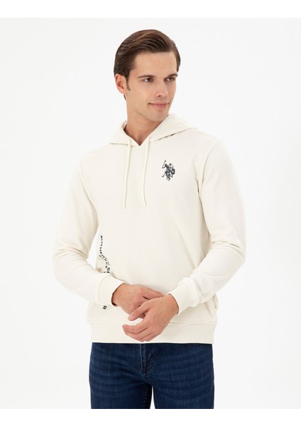 Erkek Krem Sweatshirt 50293406-VR071
