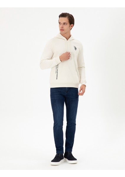 Erkek Krem Sweatshirt 50293406-VR071 fırsatları