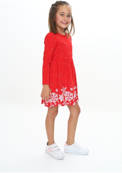 Kız Çocuk Baskılı Elbise modelleri