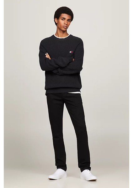 Erkek Tjm Scanton Slim Chino Pantolon - Siyah