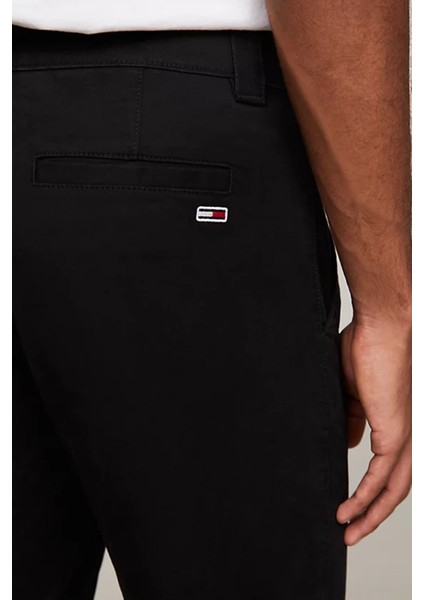 Erkek Tjm Scanton Slim Chino Pantolon - Siyah modelleri