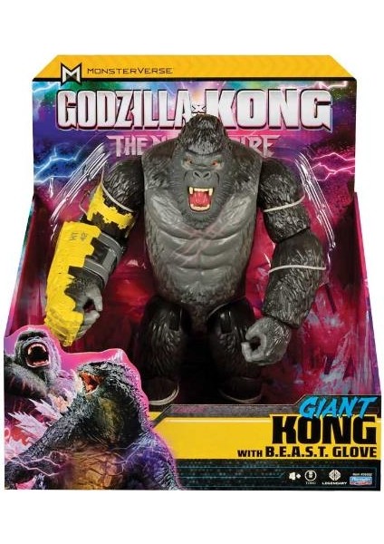 Godzılla Kong The New Empıre Gıant Kong Whıt B.e.a.s.t. Glove 35550-35552