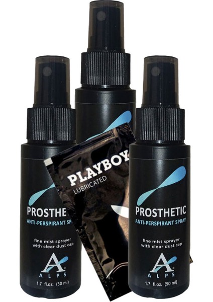 Prosthetic 3 Adet Terkokusuna Sprey Anti-Perspirant Spray 50 ml + Yanında Jel