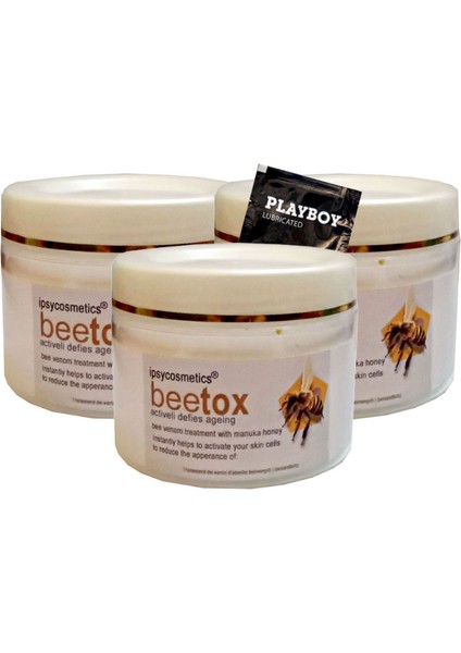 Beetox Arı Özü Kremi 100 ml x 3 adet + Jel