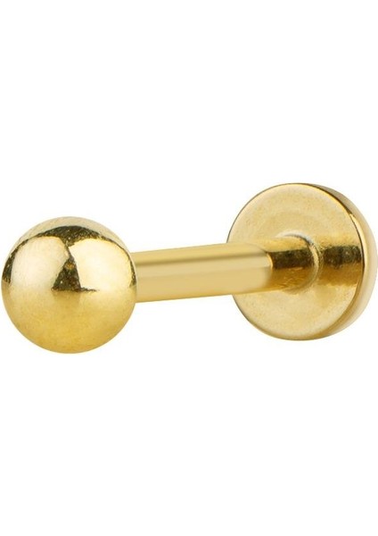 2 mm Top Altın Piercing