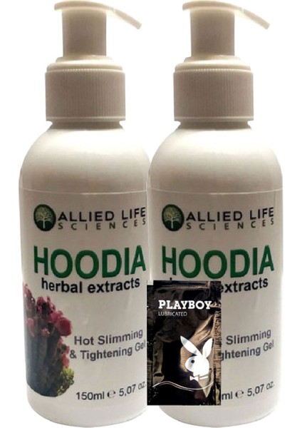 Sciences Hoodia Herbal Extracts Hot Slimming & Tightening 150 ml x 2 adet + Jel