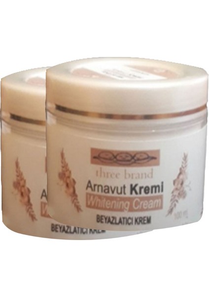 Arnavutkremi 2li Adet Whitens Cream Tümbölge Aklık Kremi 100 ml