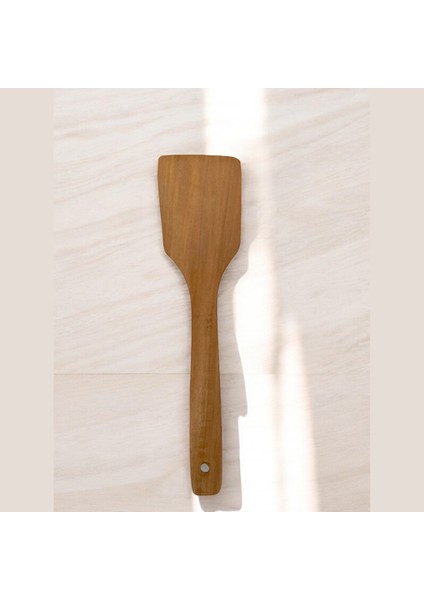 Ahşap Pişirme ve Servis Spatulası- 28 cm