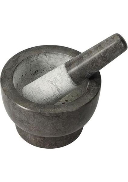 Marble Kahverengi Mermer Havan 13 cm