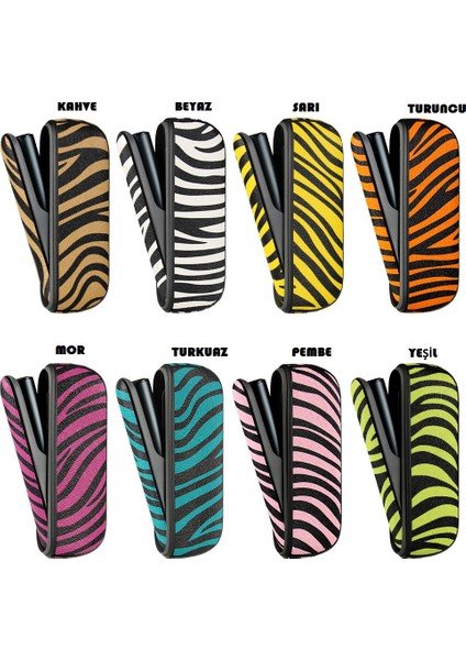 Yeni Zebra Deseni Iluma Koruma Kılıf & Kapak Turkuaz Renk fiyatları